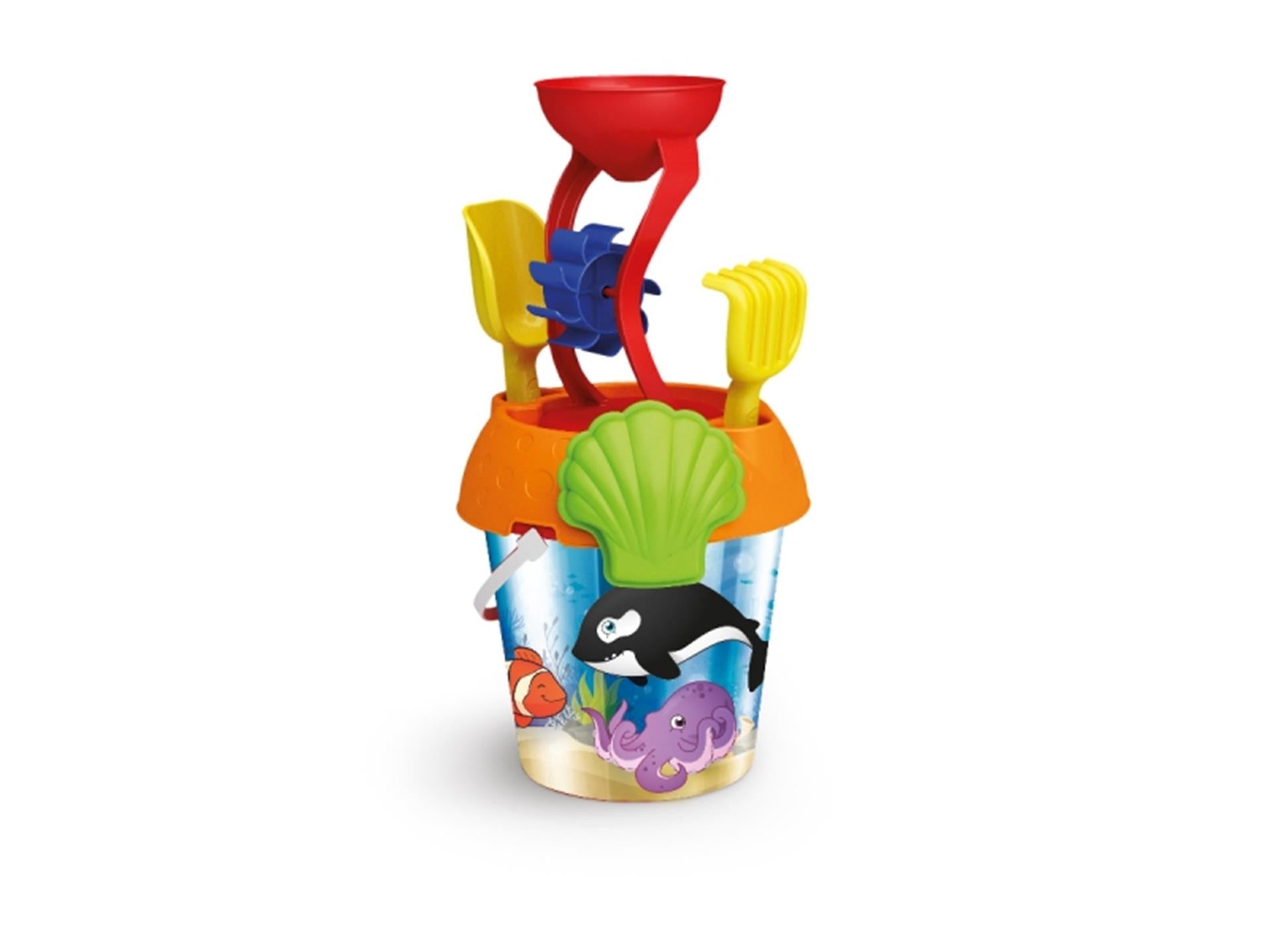 Adriatic bucket set fishing holographic + hourglass