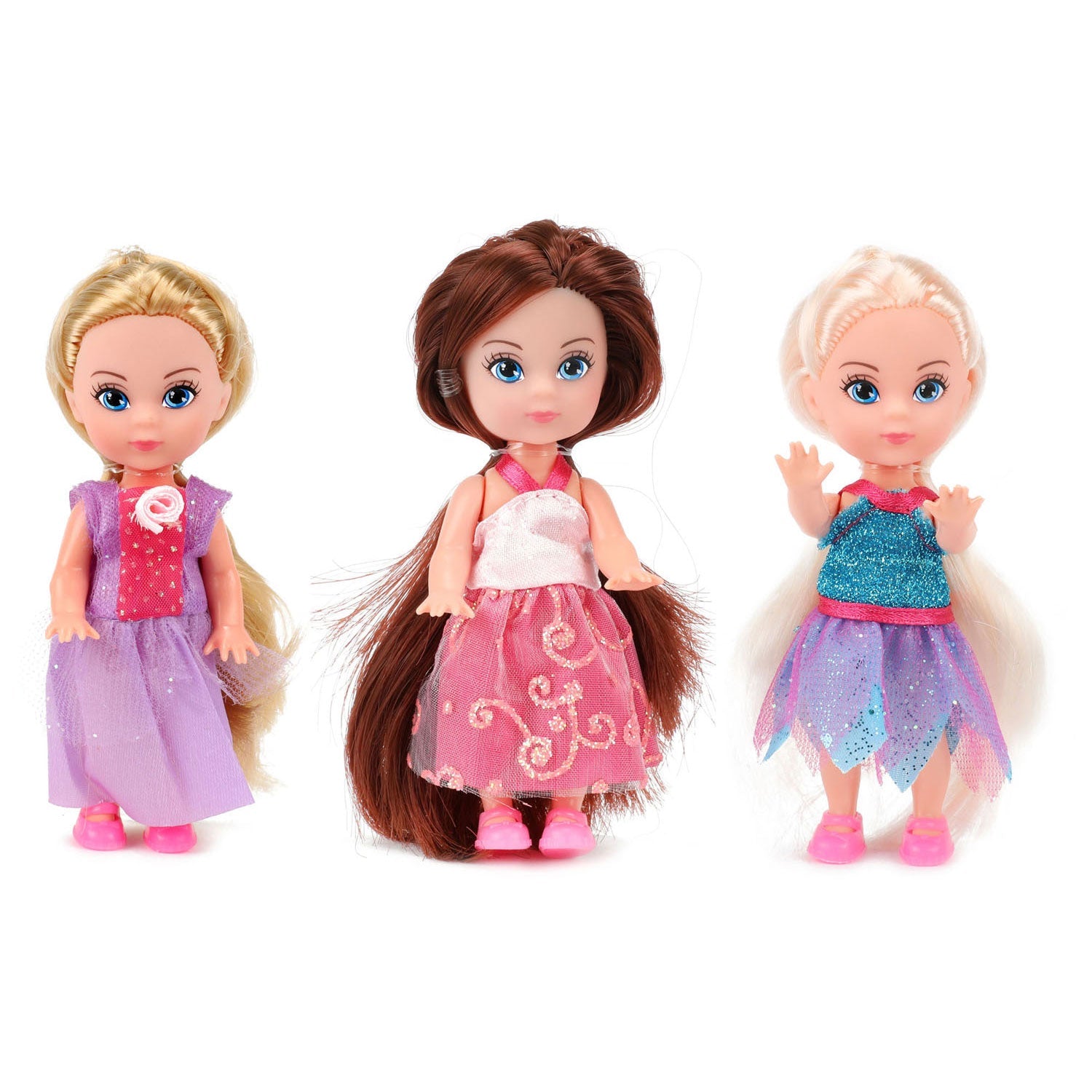 Beautiful mini baby princess doll, 11cm