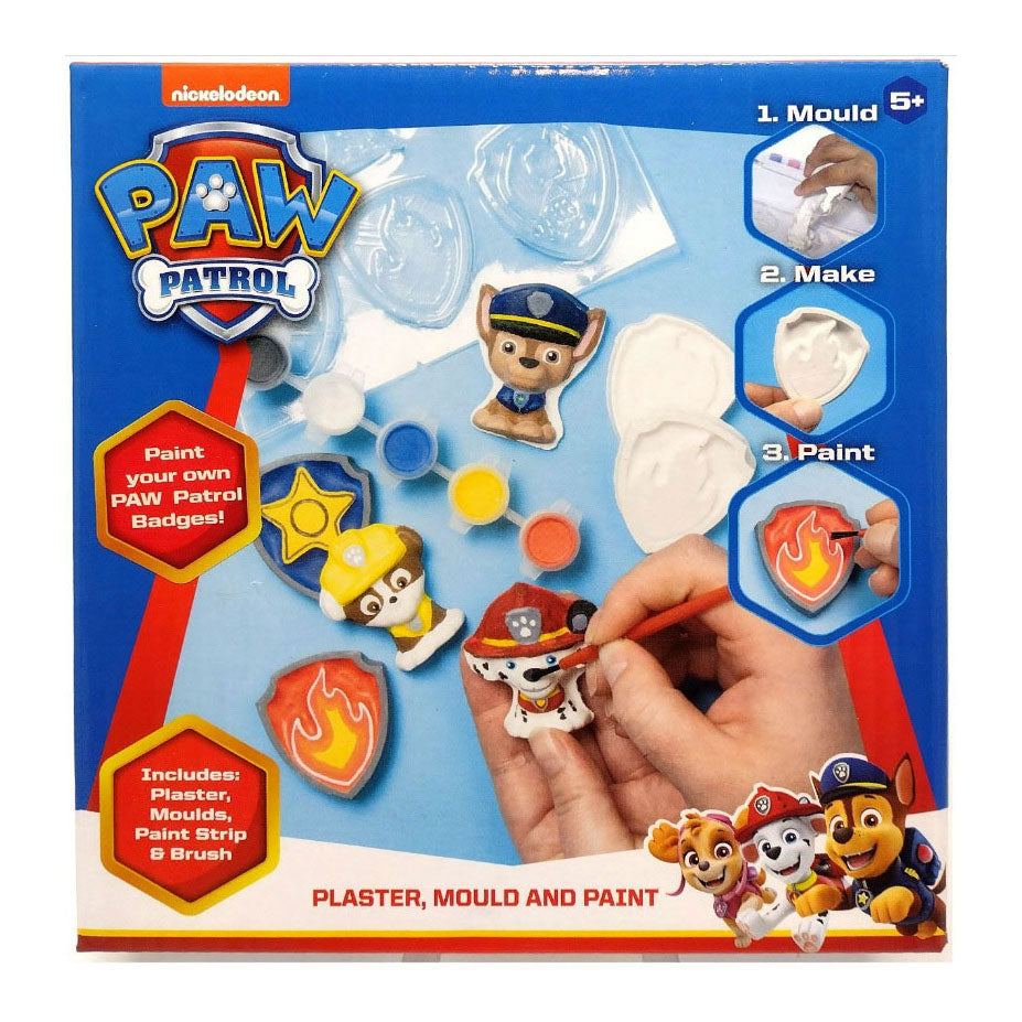 Sambro plaster casting painting Paw Patrol