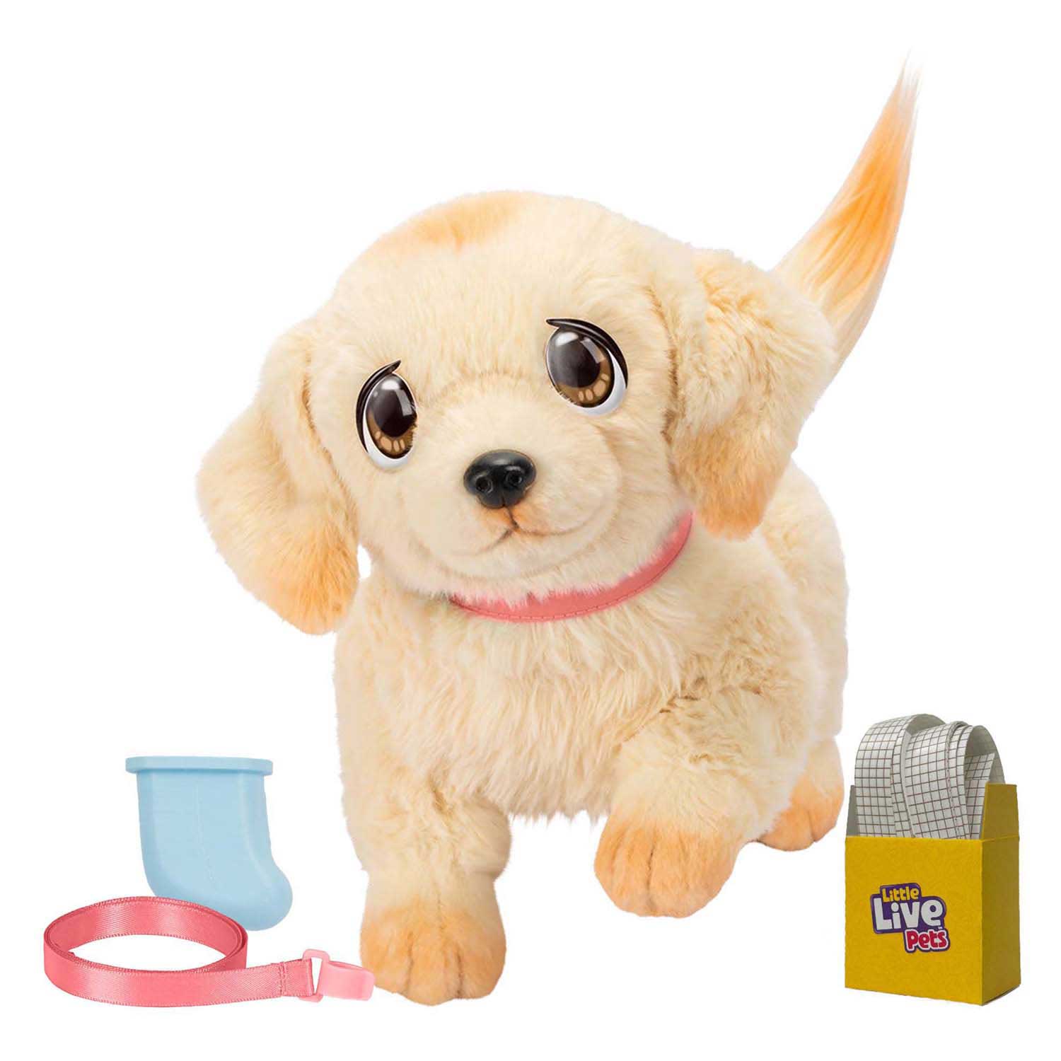 Spectron little live pets ouchies puppy cooper - interactive cuddly toy