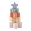 Stacking stars pastel, 5 pcs.