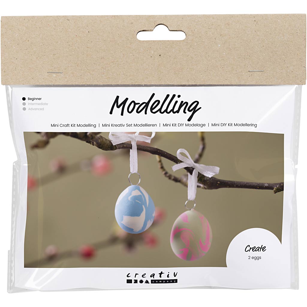 Creativ Company mini hobby set marbling eggs