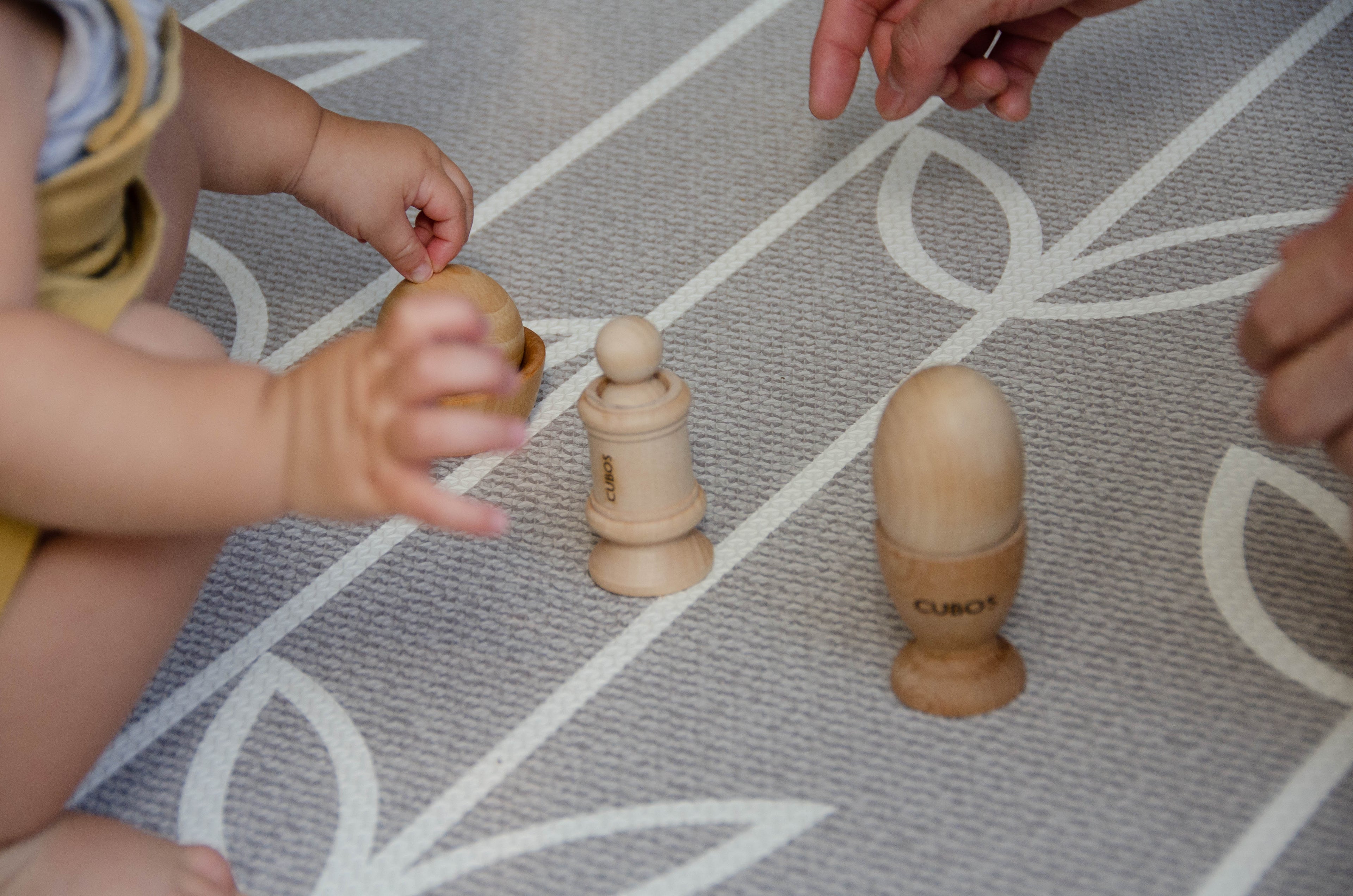 Ball Bowl Peg & Egg Cup