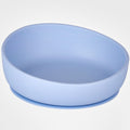 Silicone Baby Plate Bowl - Blue