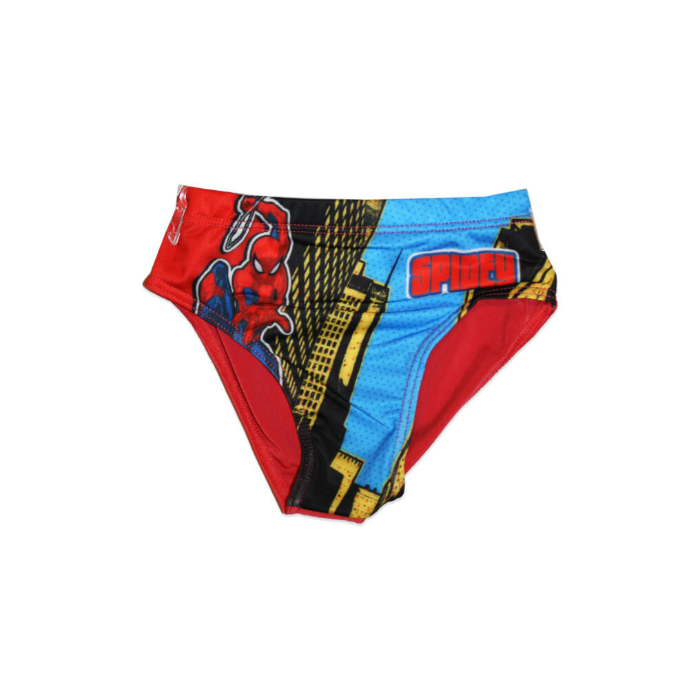 Spiderman swim trunks for boys - red - 128