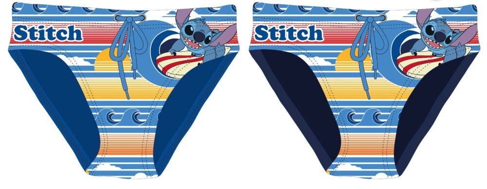 Stitch baby boy's swim bottoms - navy blue - 98