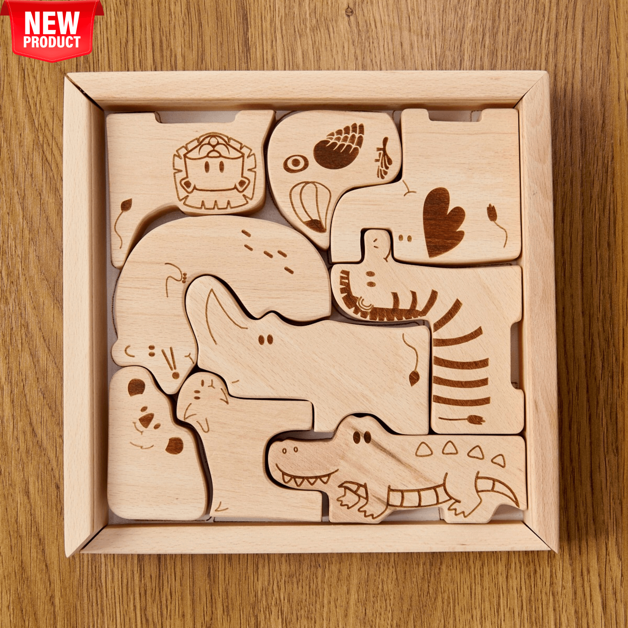 Safari Animal Puzzle