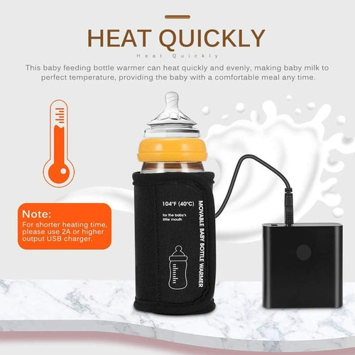 Baby Bottle Warmer USB Bottle Cup Heating Bag