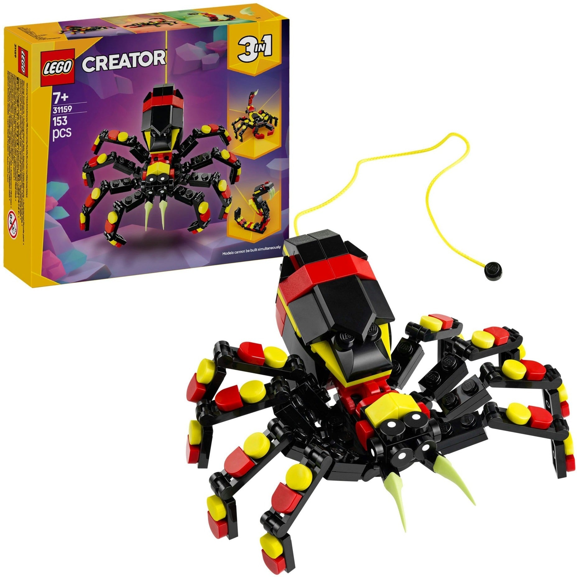 Lego creator 31159 wild animals: exciting spider